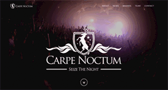 Desktop Screenshot of carpenoctum.co.uk